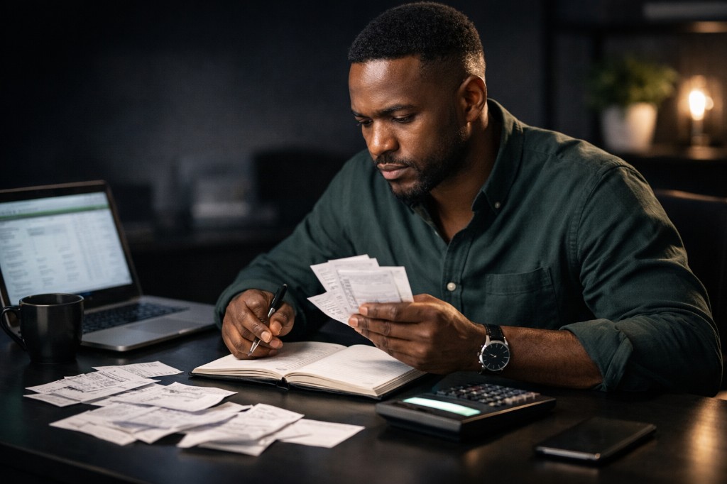 Equipe en réunion autour d'un écran de prévision de trésorerie